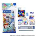 Doms Wow Kit- 7 Stationery Items In 1 Kit | DOMS Value Pack Set | DOMS Wow Kit For Kids | Perfect Gift For Kids. 