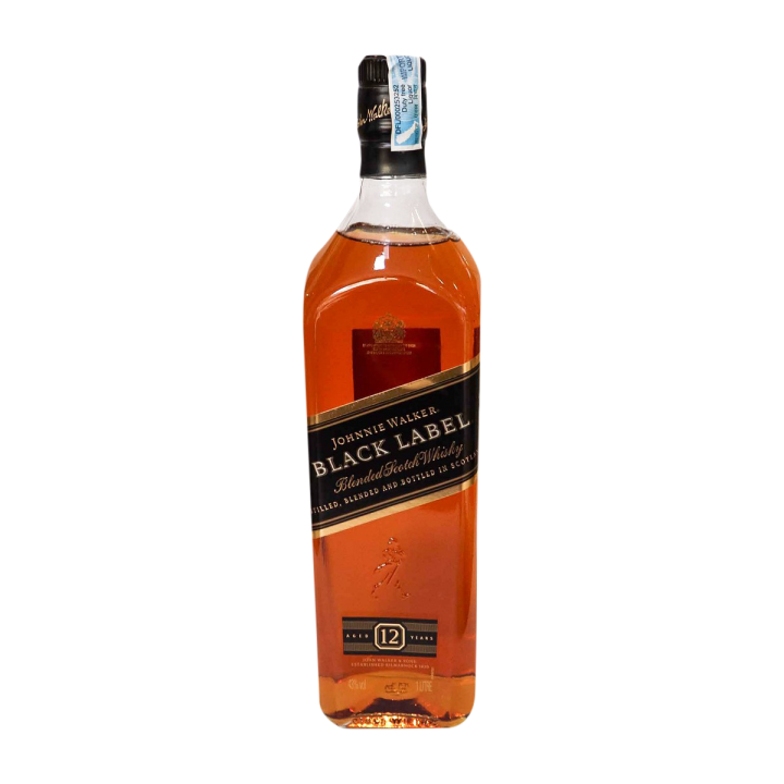Johnnie Walker Black Label  Whisky -1L