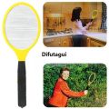 Difutagui Electric Mosquito Racket Fly Swatter Fryer Flies Fly Killer Insect Fashion Fly Swatter Handheld Anti Mosquito Repellent Bedroom Insects. 