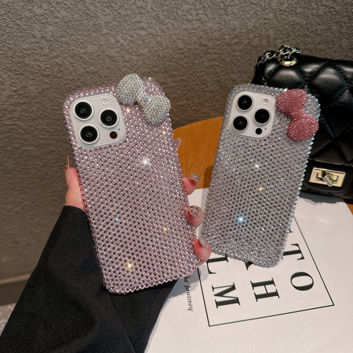 HODON%20Full%20Diamond%20Bow%20Phone%20Case%20For%20iPhone%2011%2012%2013%2014%2015%2016%20Pro%20Max%2014%2015%2016%20Plus%20Magnetic%20Premium%20Cute%20Stylish%20Cover%20-%20Image%202