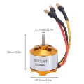 SG90 Servo 2212 KV2200 Brushless Motor 30A ESC 6035 Propeller Accessory Servo Motor Electric Motor Kit As Shown for Rc Airplane Motor. 