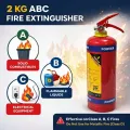 2kg ABC Fire Extinguisher. 