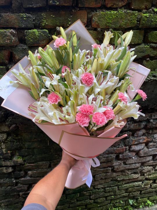Pink%20Flower%20bouquet%20wrapping%20paper%20,Waterproof%20%20,Golden%20Border%20Gift%20Wrapping%20Paper%20Sheet%20of%2020%20sheet%20pink,%201%20pack,%20-%20Image%206