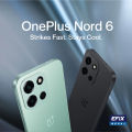 OnePlus Nord 6 5G | 12GB RAM, 512 GB Storage  | Qualcomm Snapdragon 8s Gen 4 (4nm) | 165Hz 'Sunburst' AMOLED with Aqua Touch | IP68/IP69K dust tight and water resistant. 