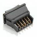 Universal DPDT 5 Pins Plastic 12V 20A Auto Car Power Window Control Switch Black. 