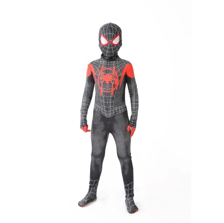 Masala%20Beads%20Marvel%20Spider%20Man%20Verse%20Spiderman%20Adults%20(180cm%20Size)%20Costume%20Avengers%20Hero%20Cosplay%20For%20Unisex%20-%20Image%202