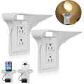 Plastic Living Rooms Racks & Holders Switch Rack Phone Charging Holder Outlet Shelf Barthroom Storage. 