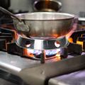 NAMUNY 2x Universal Wok Pan Support Rack Stand Wok Ring/Metallic Round Bottom Universal Size for Gas Stove Fry Pans. 