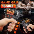 15-50KG Muscle Trainer Hand Grip Strengthener Fitness Equipment ABS Hand Grip Finger Adjustable Heavy Grip Power Hand Exerciser. 
