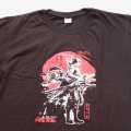 Black Anime Zoro Character Printed T-Shirt For Unisex. 