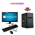 Desktop Set i5 6th Generation, 8GB RAM, 256GB SSD, 18.5" Monitor, Keyboard & Mouse. 