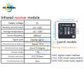 IR Infrared Transmitter Module Ir Digital 38khz Infrared Receiver Sensor Module For Arduino Electronic Building Block. 
