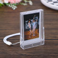 1Pc Pockets Photo Album 3 Inch Transparent Photocard Holder For Instax Mini Album Storage Collect Book Name Card Album A JUE. 
