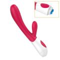 Rabbit  Rechargeable  Adult  Sensual Silicone Realistic. 