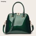 Sutuiying 2025 New Patent Leather Women Bag Handbag Fashion Shoulder Luxury Bag Crossbody High Quality Daily Commuter Bag women. 