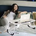 Multipurpose Folding Table, Laptop Table | Office Desk, Study Table, Bed Table, Portable Wooden Writing Desk for Home, School, Work from Home. 