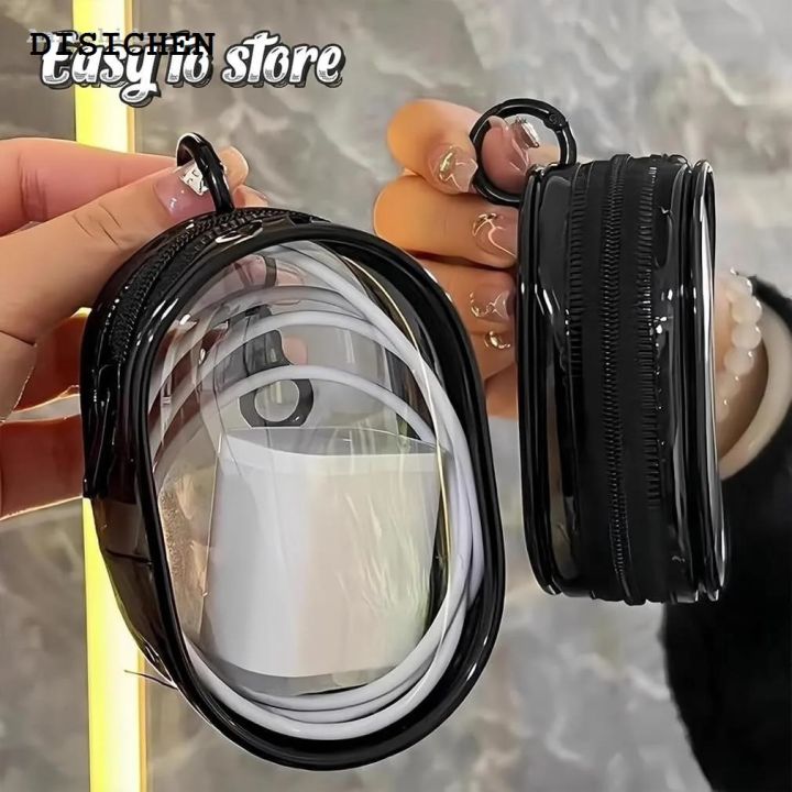 DISICHEN%20Profesional%20Anrushide%20Data%20Cable%20Charger%20Charging%20Storage%20Transparent%20Cable%20Wrap%20Portable%20New%20On-the-go%20Outdoor%20Headphone%20Organizer%20Cell%20Phone%20Organizer%20B%20-%20Image%204