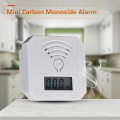 ARELENE Mini CO Sensor Carbon Monoxide Alarm Detector Battery Powered with LED Digital Display Sound Warning for Home Kitchen. 