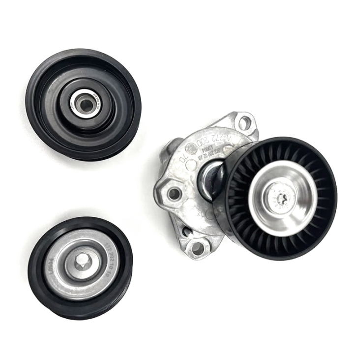 A2722000270 A2722021019 A2722021419 Car Tensioner Metal Tensioner & 2 Idler Wheels for M272 M273