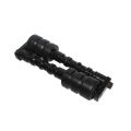 Black Universal Frame Slider Crash Guard. 