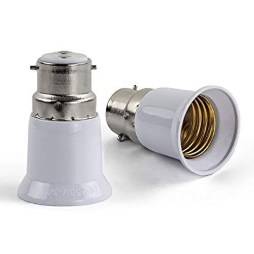 2 pc E27 to B22 Screw Lamp Light Bulb Socket Base Cap Converter Adaptor Holder Daraz .np