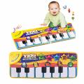 Piano Music Keyboard Touch Play Music Singing Carpet Mat Blanket  Gift Kids Educational Toy. 