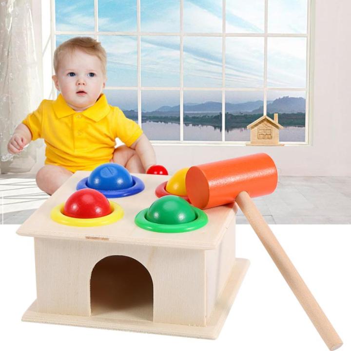 Novel%20Kids%20Hammering%20Game%20Wooden%20Ball%20Hammer%20Box%20Children%20Early%20Learning%20Educational%20Toy%20-%20Image%203