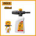 INGCO 400mL Foam Producer With Adjustable Function For High Pressure Washer AMFP4002. 