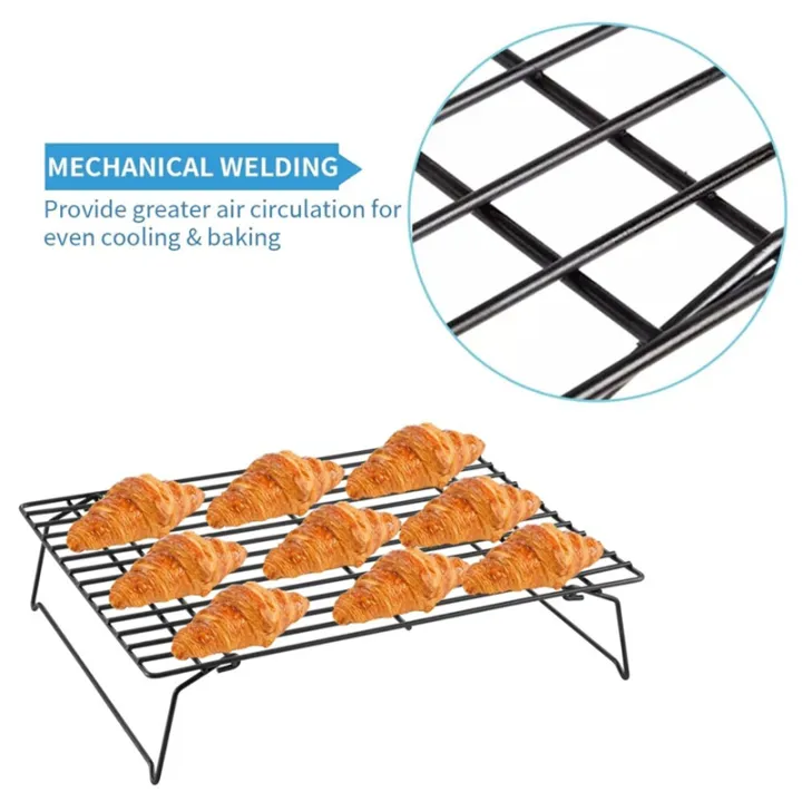 Stainless%20Steel%20Non-Stick%20Baking%20Tray%20with%20Wire%20Grid,%20Cooling%20Rack%20for%20Oven,Foldable%20Three-Piece%20Cake%20Cooling%20Rack%20-%20Image%204