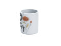 "Do What Makes You Happy" Aesthetic Floral Printed Ceramic Mug. 