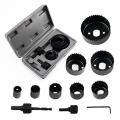 11 Piece Hole Saw Kit. 