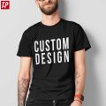 Custom Print Regular Cotton Tshirt for Men. 