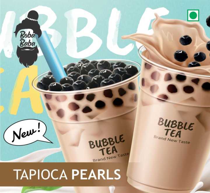 Black Tapioca Pearls Boba Bubble Tea 1 kg