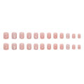 24Pcs Short Elegant Vintage Flower Fake Nails with Glue DIY Art Design False Nails Wearable Nails Stylish Pattern Artificial Nails. 