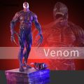 Wenefang Spider Man Venom Figure Model as a Birthday Gift for Family Hot Selling and Friends, Christmas ornament, anime collection, statue. 