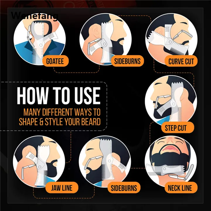 Wenefang%20Beard%20Shaper%20Kit%20-%20Complete%20Shaping%20Styling%20Tool%20-%20Adjustable%20Sales%20promotion%20Shaper,%20Razors,%20Barber%20Pencil%20-%20Beard%20Stencil%20Guide%20Template%20-%20Image%206