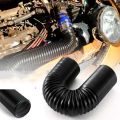 High Quality Durable Car Air Filter Intake Accessories Cold Air Ducting Feed Hose Pipe Air Intake Pipe Air hose Air Suction Tube Car Engine Flexible Air hose. 