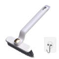 Multifunction Rotating Crevice Cleaning Brush 360°Rotating Hard Bristle Space Brush Plastic for Bathroom&Kitchen A. 