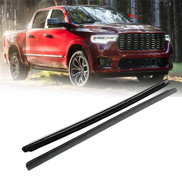 1%20Pair%20Front%20Side%20Windshield%20Adhesive%20Strip%2068297608AB%2068297609AB%20Black%20ABS%20Car%20Accessories%20for%20Ram%201500%202009-2023%20-%20Image%206