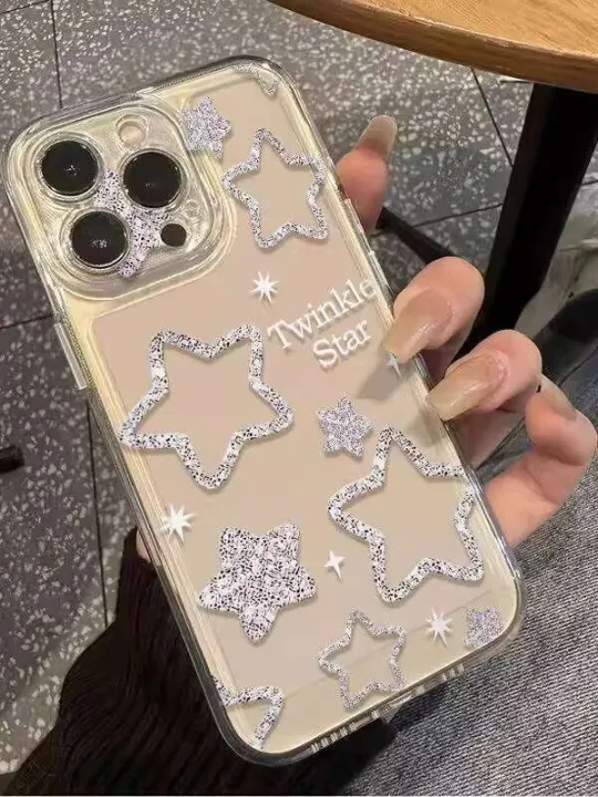 Sparkling%20Stars%20Suitable%20for%20Apple%2016%20Phone%20Case%20iPhone%2015%20Pro%20New%20Huawei%20Nova%2011%20Small%20Fragrance%20Honor%2090%20Womens%20Vivox%20100%20Redmi%20K60%20Premium%20Opporeno%2012%20sets%20-%20Image%202
