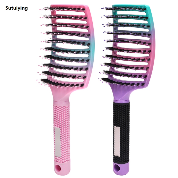 Sutuiying%20Quality%20Household%20Barber%20Hair%20Brush%20Girls%20Hair%20Scalp%20Massage%20Comb%20New%20Women%20Wet%20Curly%20Hair%20Brush%20For%20Salon%20Hairdressing%20Styling%20-%20Image%203