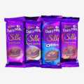 Cadbury Dairy Milk Silk Combo (4 Flavorsof 60 gm). 