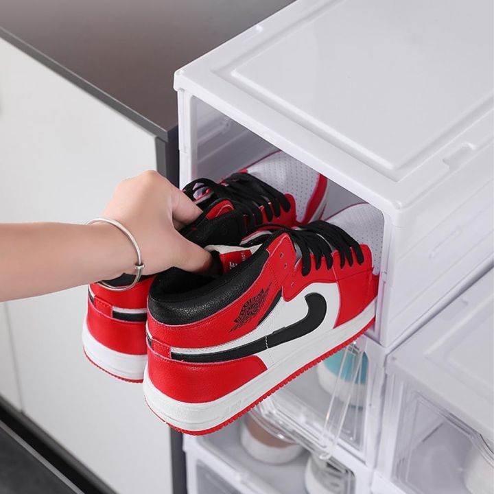 Modern%20Style%20Plastic%20Transparent%20Foldable%203%20Layer%20Shoe%20Rack%20Organizer%20Cabinet%20-%20Image%205