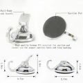 NAMUNY Heavy Duty Vacuum Suction Cup Hooks (4 Pack) for Kitchen Bathroom Restroom Organization. 