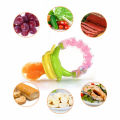 Silicone Baby Pacifier & Fruit Feeder – BPA-Free Teething Toy & Gum Massager for Infants | Nibbler for Baby Food, Fruits & Vegetables. 