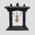 Bell With Wooden Stand ( 8 x 7)". 