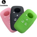 NEW 【Special offer】Silicone Car Remote Key Cover Shell Case for Daihatsu Tanto Rocky for Toyota Raize Auto Accessories Keychain Holder 4 Buttons. 