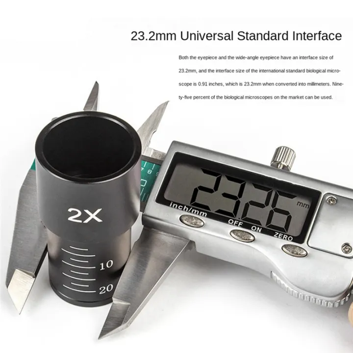 NCANRUI%20Biological%20Microscope%20Eyepiece%202X%20Barlow%20Lens%20for%2023.2mm%20Mount%20Port%20Biological%20Microscope%20-%20Image%206