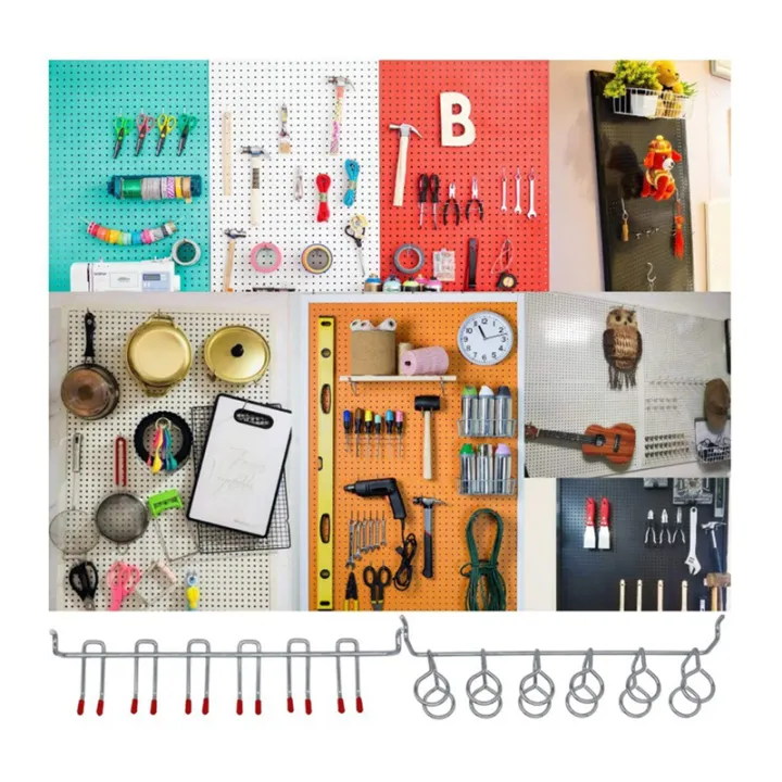 114%20Pcs%20Peg%20Board%20Hooks%20Assortment%20with%20Metal%20Hooks%20Sets,%20Hole%20Plate%20Bins,%20Peg%20Locks%20for%20Organizing%20Storage%20System%20Tools%20Easy%20to%20Use%20-%20Image%205
