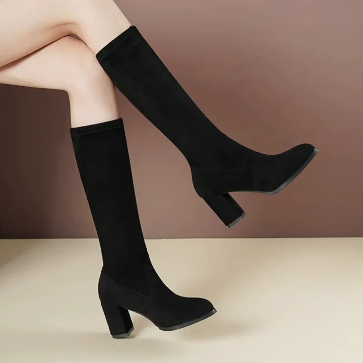 Fabulous%20Scrub%20Leather%20Women%20Fashion%20Hoof%20Heels%20Boots%20(%20Nep-1)%20-%20Fashion%20%7C%20Women's%20Footwear%20%7C%20Boots%20For%20Women%20%7C%20Shoes%20For%20Women%20%7C%20-%20Image%202